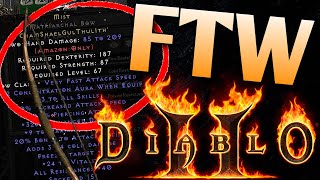 NEW RUNEWORD is CRAZY  Diablo 2 Resurrected [upl. by Thorsten223]