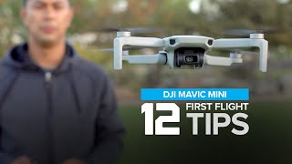 12 First Flight Tips  Mavic Mini Beginners Setup Guide Part 2 of 2 [upl. by Linc]