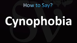 How to Pronounce Cynophobia correctly [upl. by Wilmar]