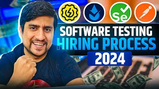 Complete Software Testing Hiring Process in 2024 [upl. by Eirelam540]