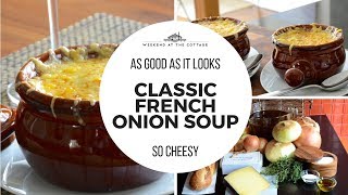 CLASSIC FRENCH ONION SOUP recipe Delicious amp Tasty [upl. by Darreg]