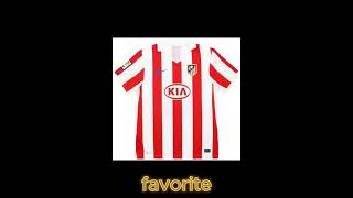 ALL of Atlético Madrid home kitsloscolchoneros atleticomadrid losrojiblancos griezmannlosindios [upl. by Elliot410]