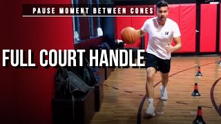 Full Court Handle Footwork  HoopStudy Basketball [upl. by Lerat]