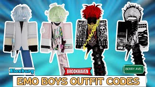 10New Boy Outfits Code For Brookhaven And Berry Avenue 2024Brookhaven Boys Outfit Code [upl. by Bibah]