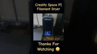 Creality Space PI Filament Dryer in Action shorts [upl. by Atonsah663]