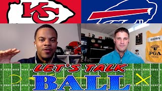 Lets Talk Ball What Bills win over Chiefs proves about potential playoff rematch [upl. by Aklim]