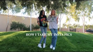 how i take my insta pics feat my best friend [upl. by Jamille428]