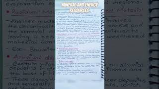 Mineral And Energy Resources Easily Learn 📑 Class 10th Social Science shorts [upl. by Leuqram177]