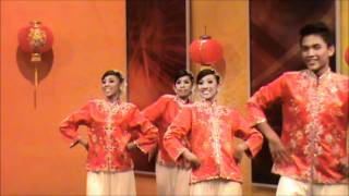 Tarian Gong Xi Fa Cai by Kumpulan Kesenian JKKN Perak live  RTM [upl. by Roath]