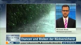 N24 Chancen amp Risiken der Rückversicherer [upl. by Madelin]