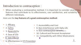 Contraception part 1  introduction and COCs [upl. by Casie]