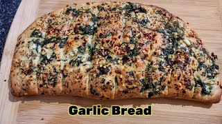 Garlic bread recipe Cheesy garlic bread without egg recipe snacks recipe [upl. by Anelagna]