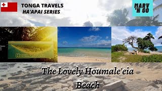 Tonga Travels Haapai The Lovely Houmaleeia Beach [upl. by Hallagan197]