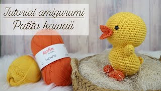 Tutorial amigurumi patito kawaii colaboración con Dooitu [upl. by Roley]