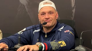 Tyson Fury FIRST WORDS on loss to Oleksandr Usyk amp REMATCH [upl. by Yalc547]