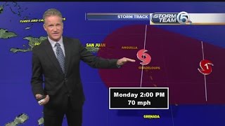 Tropical Storm Danny moving more slowly [upl. by Saidee]