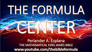 THE FORMULA CENTER by Periander Esplana [upl. by Ahsenot]