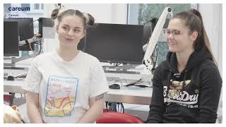 Interview mit Deborah und Fleur  Studierende der HF Dentalhygiene  Careum Bildungszentrum [upl. by Gniliem]