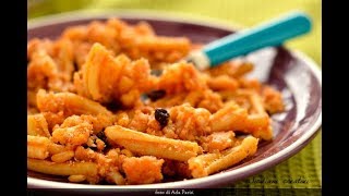 Siciliani Creativi  Pasta con il cavolfiore in rosso ricetta siciliana  Cauliflower pasta [upl. by Ayahsey921]