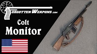 Colt Monitor The First Official FBI Fighting Rifle [upl. by Adama]