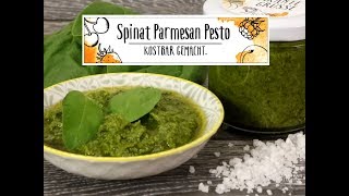 KOSTBARMACHER  Rezept SpinatPesto [upl. by Sregor357]