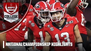 National Championship TCU Horned Frogs vs Georgia Bulldogs  Full Game Highlights [upl. by Asiak]