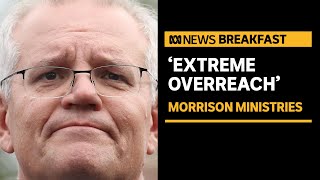 Frydenberg labels Morrisons secret portfolios an extreme overreach  ABC News [upl. by Brelje995]