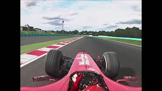 Michael Schumachers Pole Lap  2004 Hungarian GP assettocorsa [upl. by Schaffer]