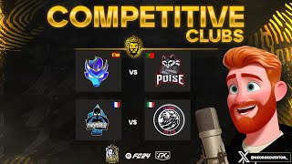 FC24 Clubs  VPG Esports Premier  FlowUp vs Poise  Thunder AUK vs Falcons [upl. by Adley]