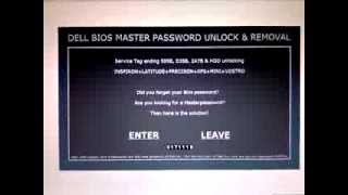 DELL BIOS PASSWORD REMOVAL 1D3B E6220 E6230 E6320 E6330 E6420 E6430 E6520 E6530 E3330 [upl. by Leontine774]