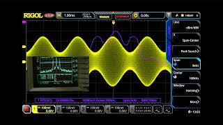 997 Rigol MSO5000 FFT [upl. by Mortimer]