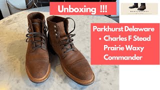 Unboxing and First Impressions of Parkhursts Delaware in Charles F Steads Pairie Waxy Commander [upl. by Attiuqihc]