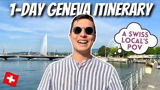 GENEVA SWITZERLAND 1DAY ITINERARY A Locals Guide on the perfect day in Geneva  Travel Guide 2023 [upl. by Ingram]