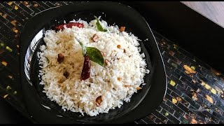 South Indian Coconut RiceThengai SadamRecipe by DMade [upl. by Nonnag]