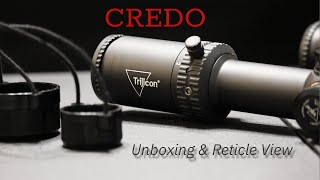 14 LPVO  TRIJICON CREDO  Unboxed [upl. by Haiel]