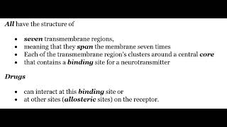 STAHLS  Chapter 2  8 GPROTEINLINKED RECEPTORS STRUCTURE AND FUNCTION psychiatrypharmacology [upl. by Prosser902]