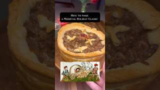 Medieval Christmas Minced Pork Pie history [upl. by Clorinda]