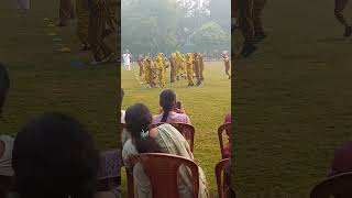 Hulivesha beatsTiger dance aditya school sports meet 2024 🐯 [upl. by Mihsah]