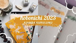 📔💌HOBONICHI 2023 Kurulumu  Weeks Cousin Original  Hobonichi Setup [upl. by Julietta]