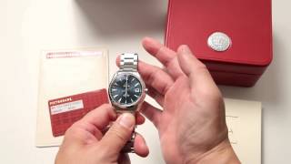 OMEGA Seamaster Aqua Terra Chronometer 415mm Blue Dial [upl. by Rodolfo]