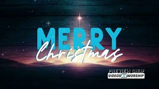 Star Of Wonder Merry Christmas Title Motion  Videos2Worship [upl. by Airitak83]