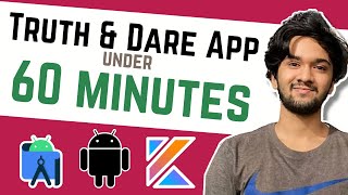 Android App Tutorial for Complete Beginner  Truth amp Dare App [upl. by Lentha278]