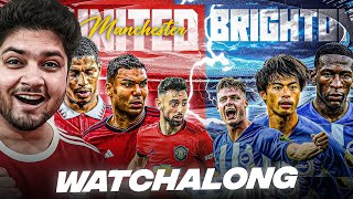 Manchester United vs Brighton Live Reaction amp Watchalong [upl. by Heyer774]