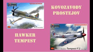 Unboxing the new tool 172nd Hawker Tempest from Kovozávody Prostějov X2  Is it better than Airfix [upl. by Polard]