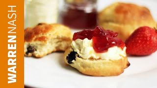 My best Scones Recipe  Simple amp Easy  Recipes by Warren Nash [upl. by Aketal]