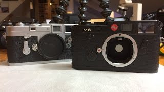 Leica M3 vs M6 comparison amp buying guide english [upl. by Anawek]