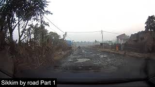 Kolkata to Siliguri via Asansol  Dumka  Bhagalpur  Purnia  Araria  Sikkim Trip  Part 1 [upl. by Olympie]