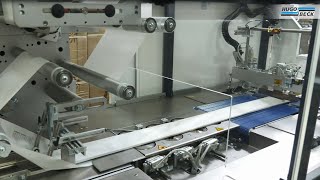 Hugo Beck  Flowpack Machine for Paper Packaging [upl. by Colline]