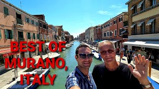 What to do in Murano Italy  Glass Blowing Canals Tour amp Where to Eat Venice to Murano Day Trip [upl. by Jeggar]