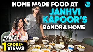 Sunday Brunch At Janhvi Kapoors Bandra Home X Kamiya Jani  Ep 134  Curly Tales [upl. by Gusta]